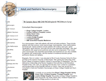 Tablet Screenshot of neurosurgery.org.uk